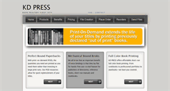 Desktop Screenshot of kdpress.com